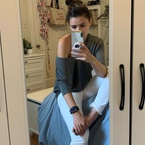 Cozy Grey Express Sweater